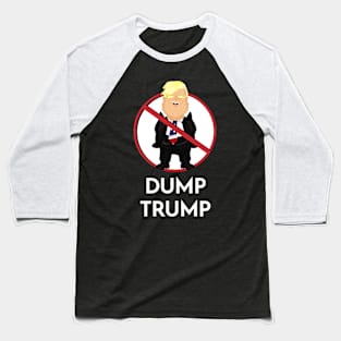 Dump Trump Baseball T-Shirt